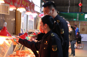 包头市：农贸市场“驻”进“网格员”