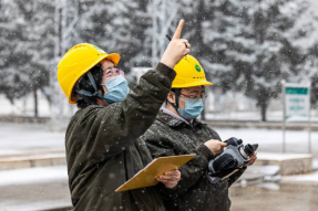 呼和浩特供电公司：战风雪 抗疫情 保地区电网安全